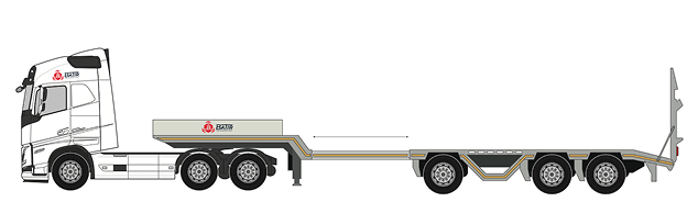 Extendable Semi Lowloader